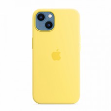 Накладка Silicone Case Magsafe для iPhone 13 (Lemon Zest)